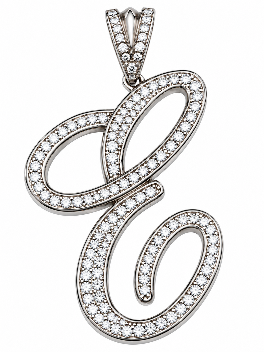 Letter E Pendant