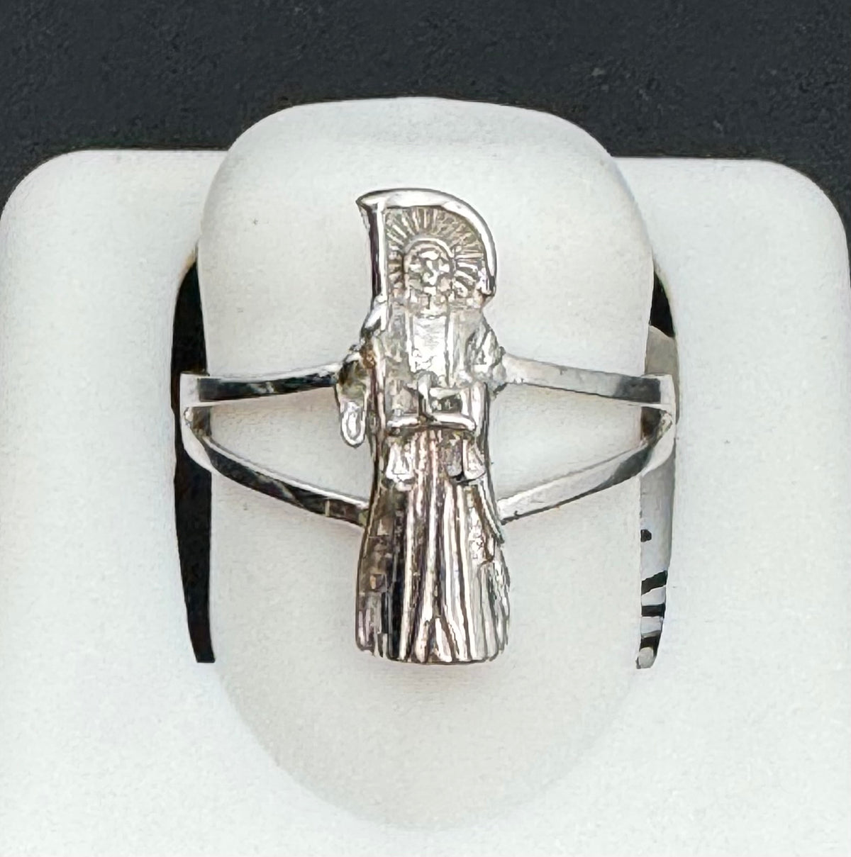 Sterling Silver Muerte Ring