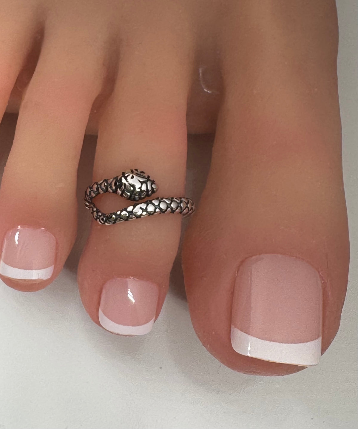 Snake Toe Ring