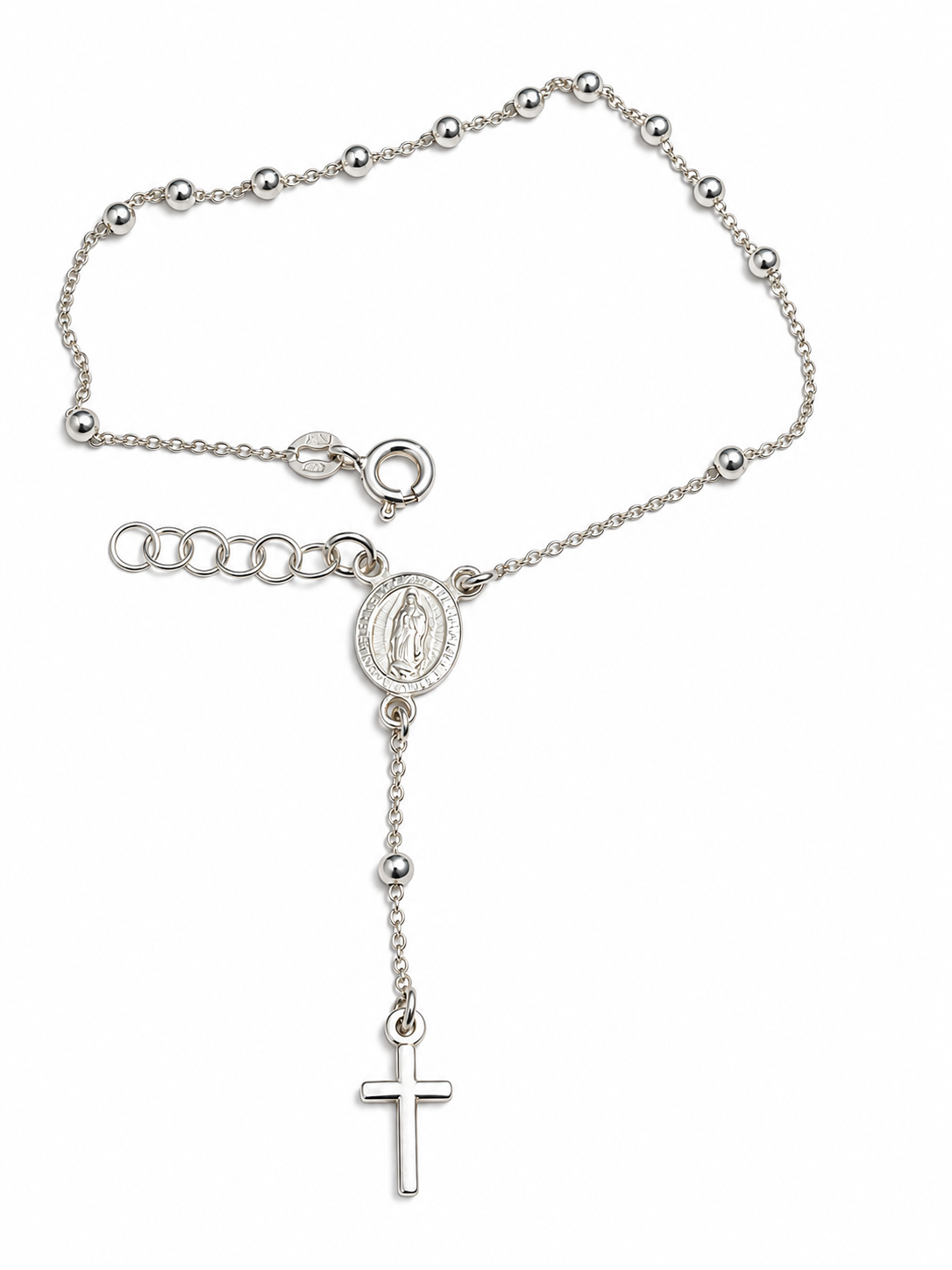 Rosary Style Guadalupe Bracelet