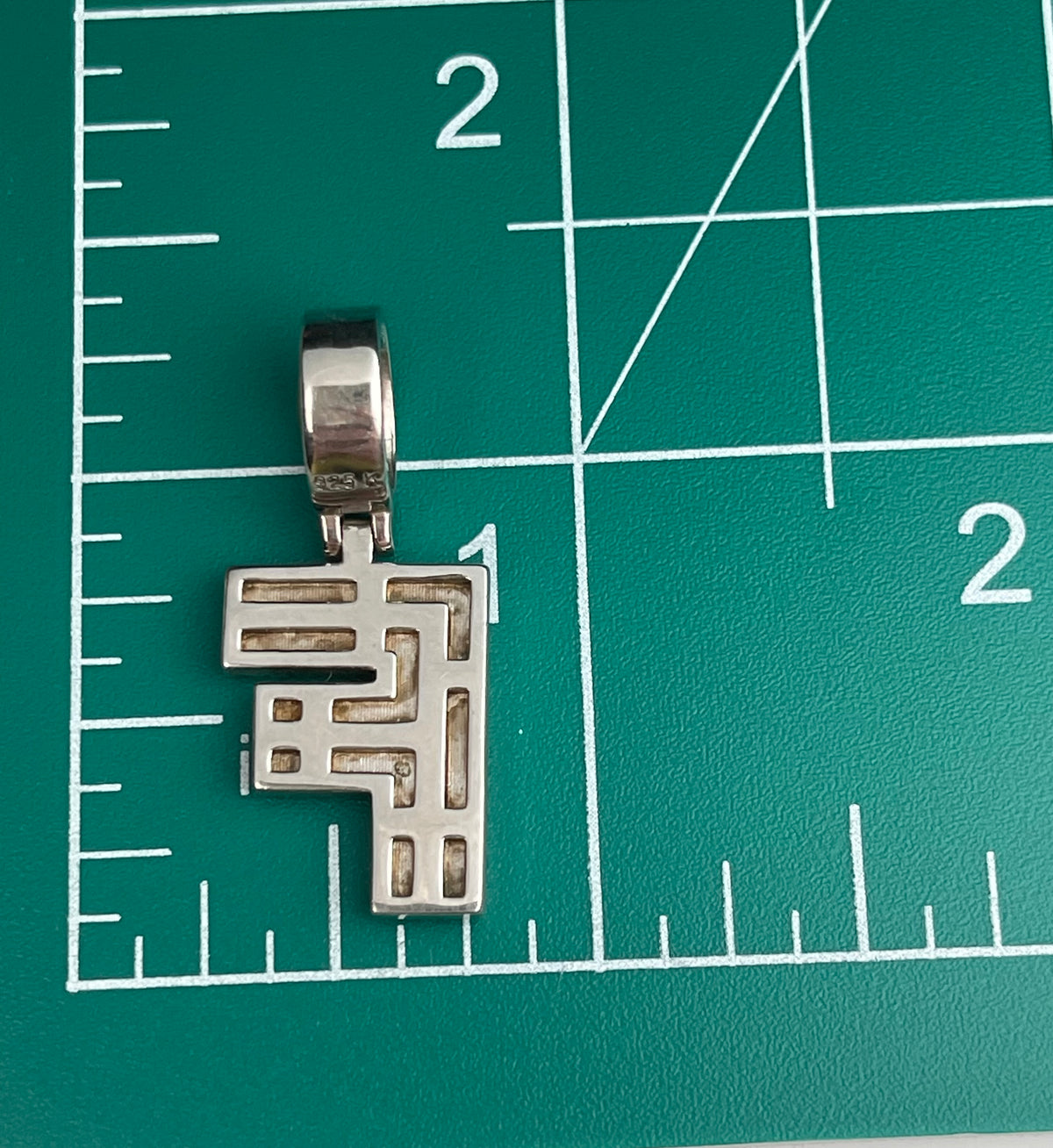 Letter F Pendant