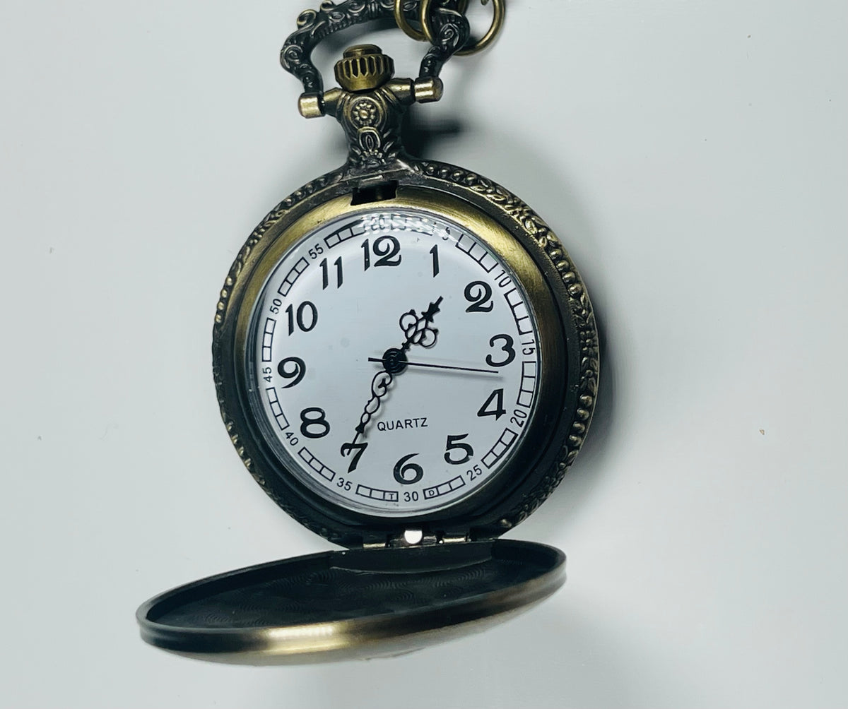 Fish Pocket Watch