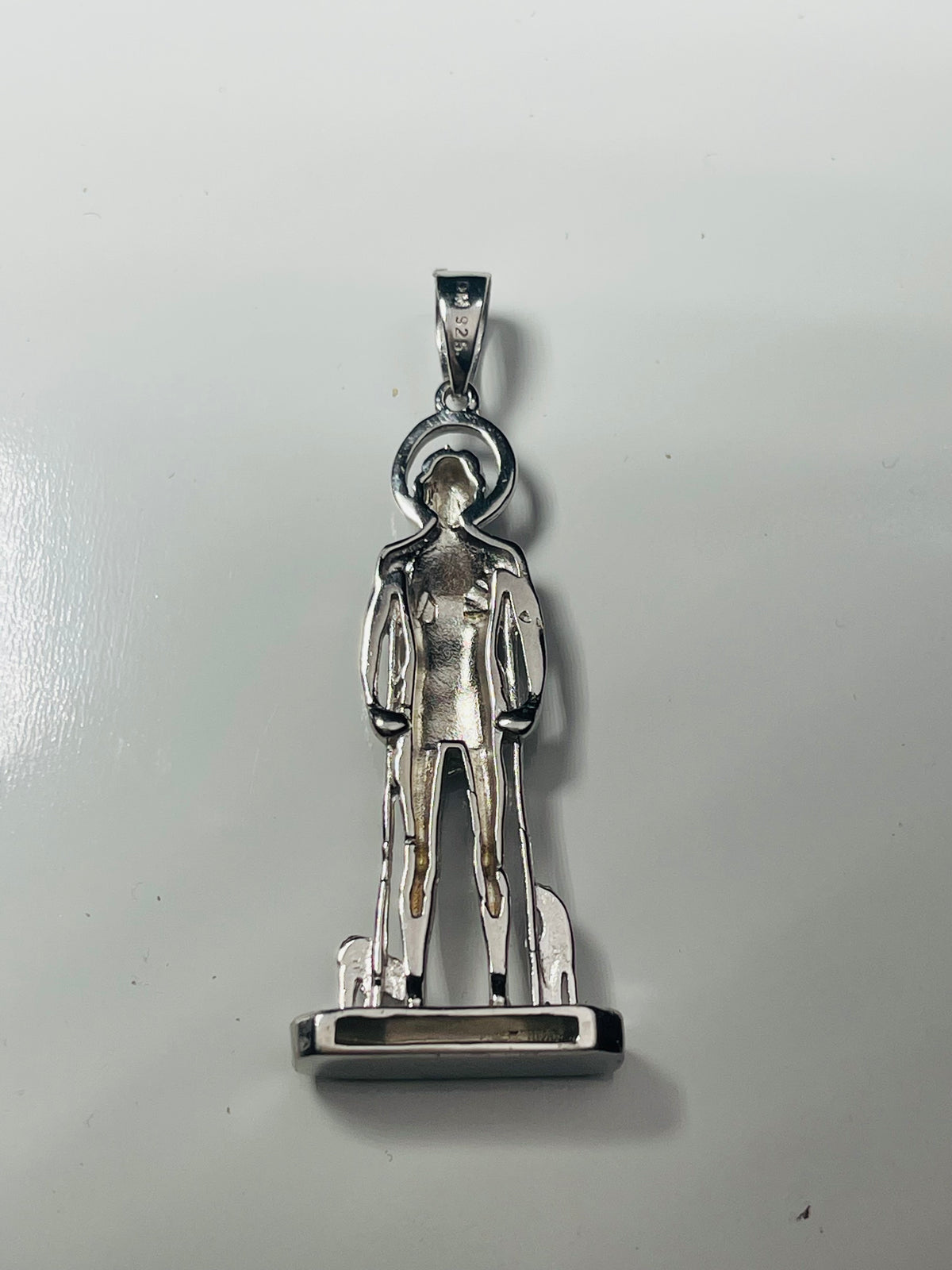 Saint Lazarus San Lazaro Pendant