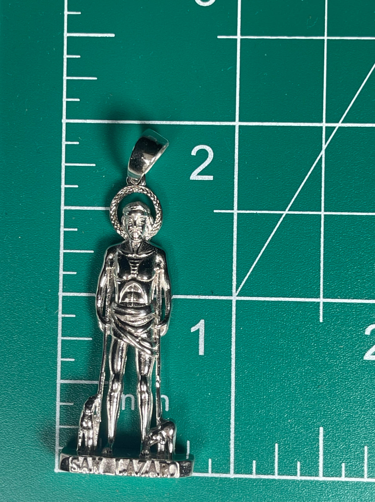 Saint Lazarus San Lazaro Pendant