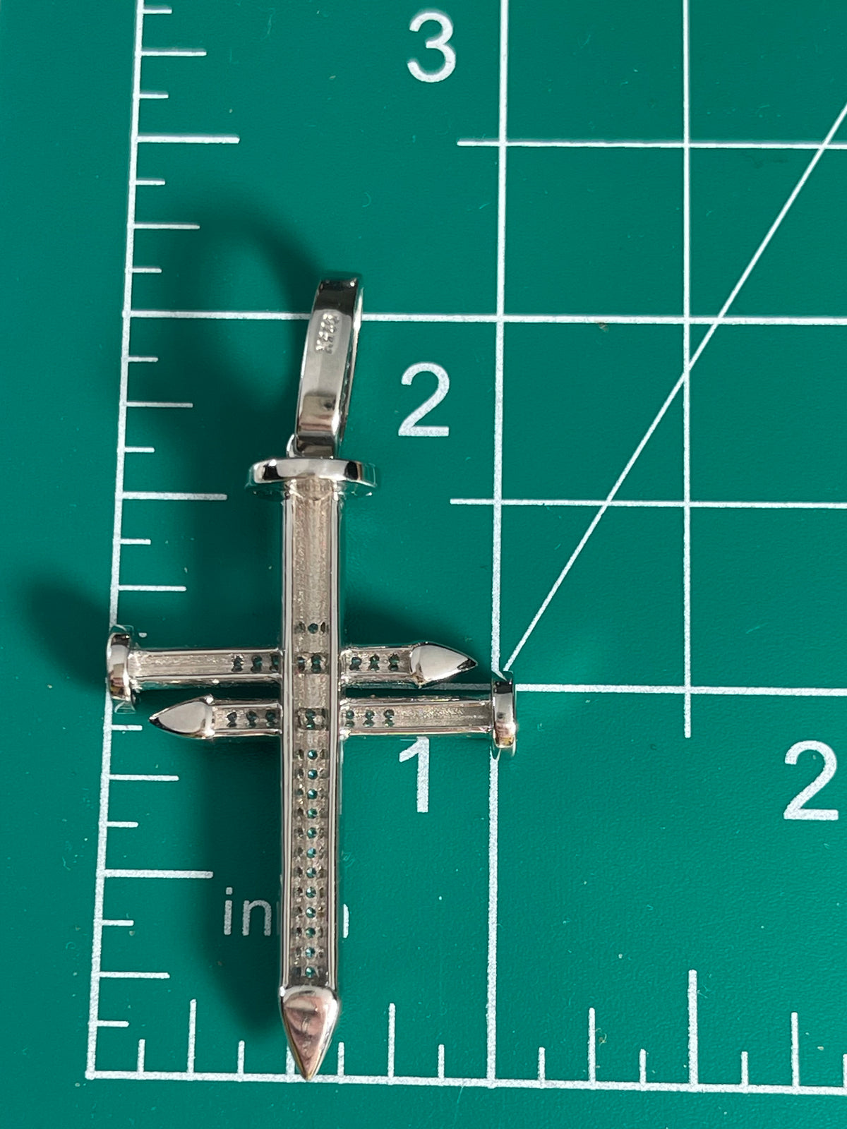 Nail Cross Pendant