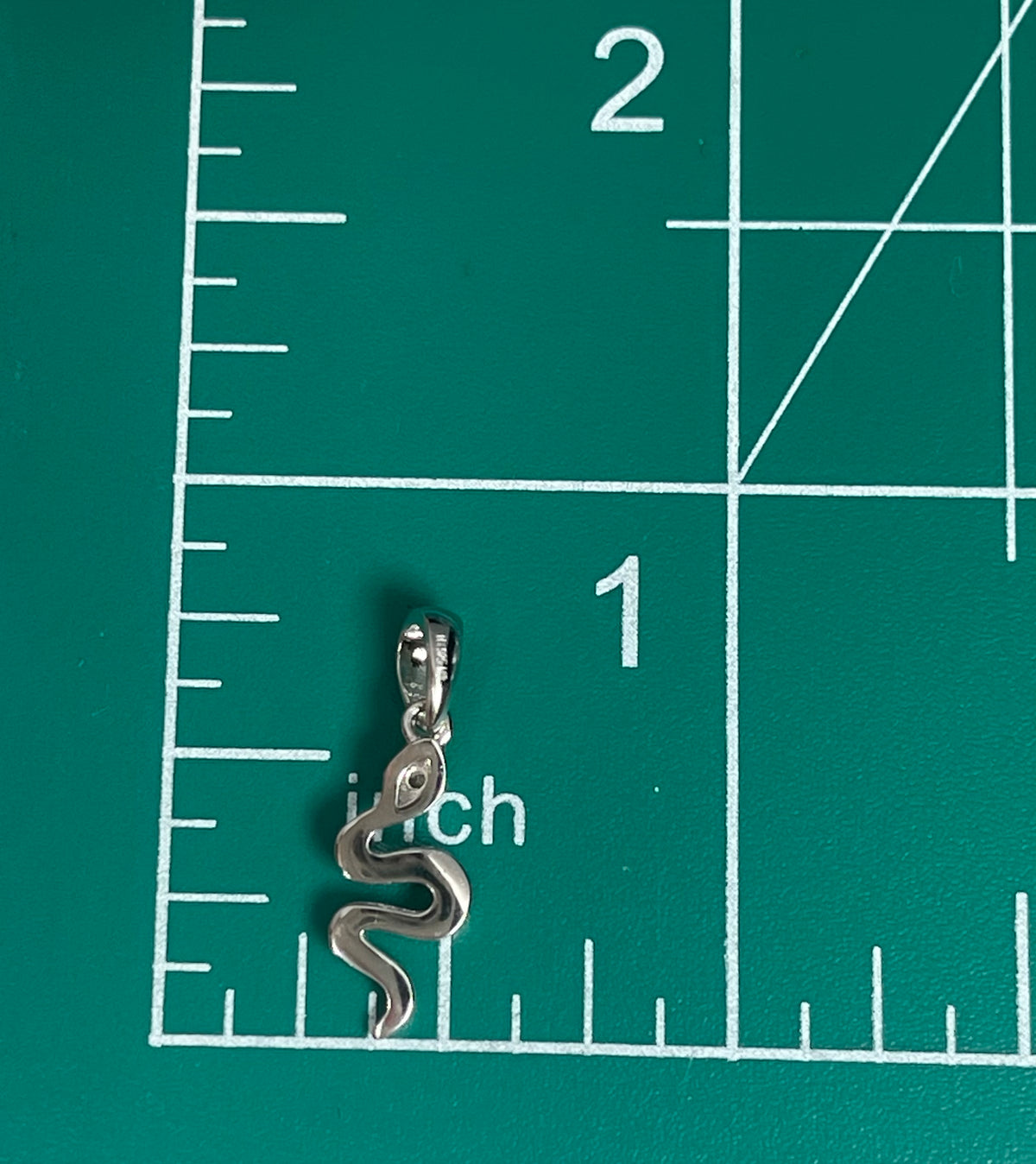Dainty Snake Pendant