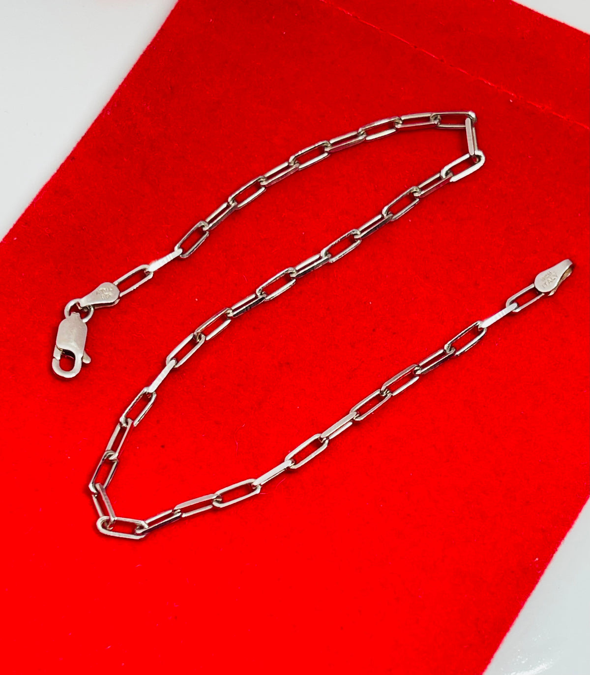 Paperclip Anklet