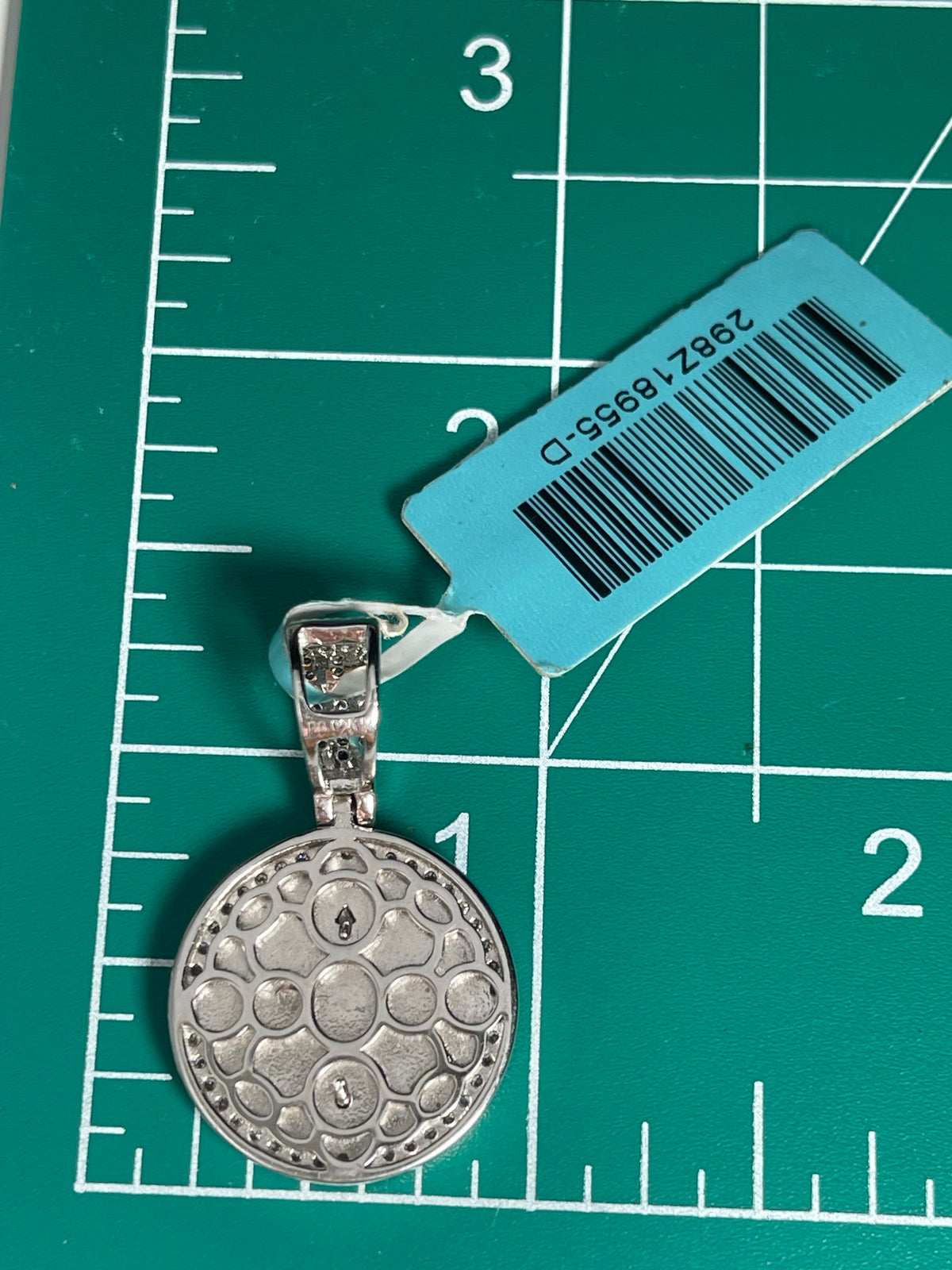Moissanite San Benedicto Pendant