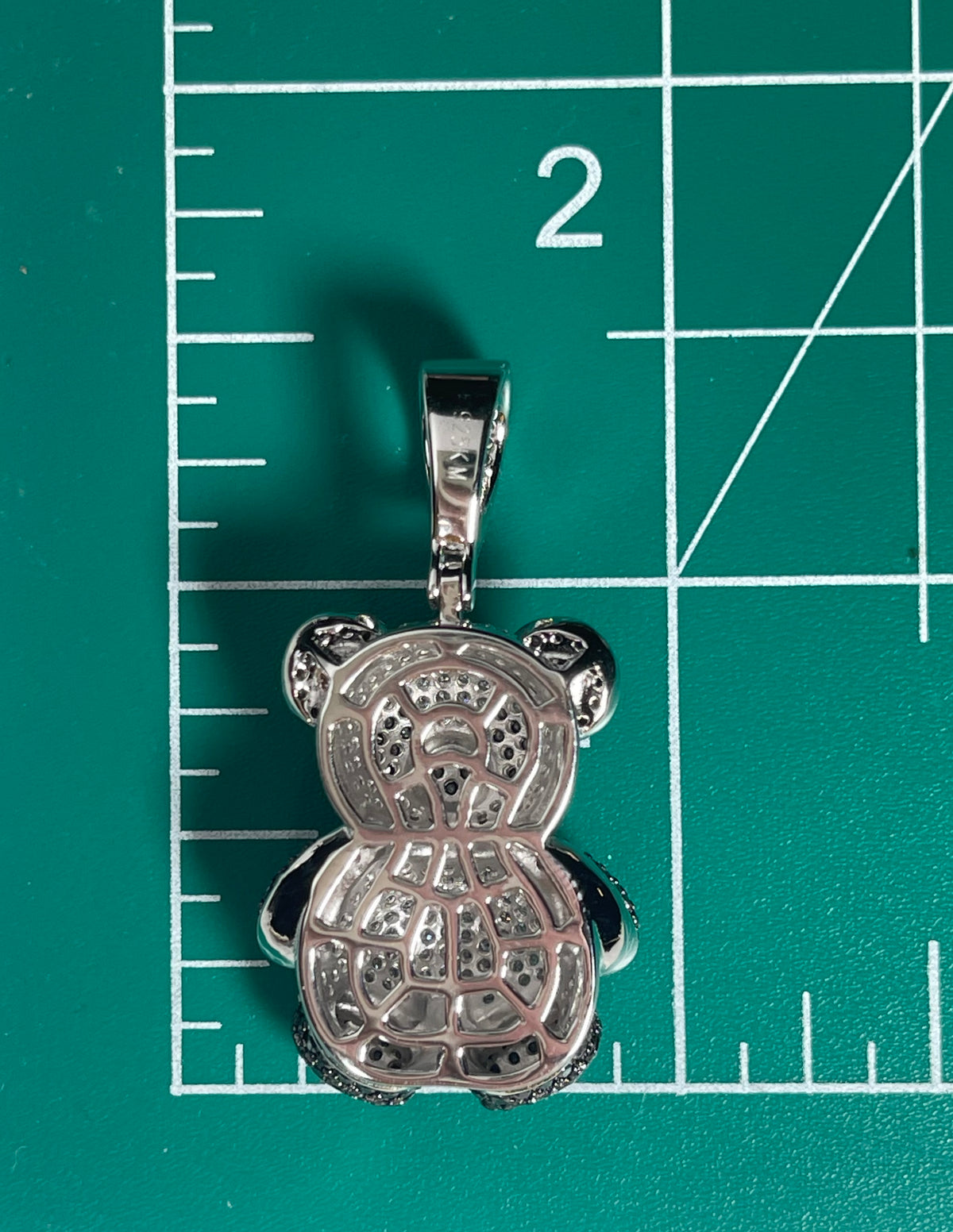 Moissanite Panda Pendant