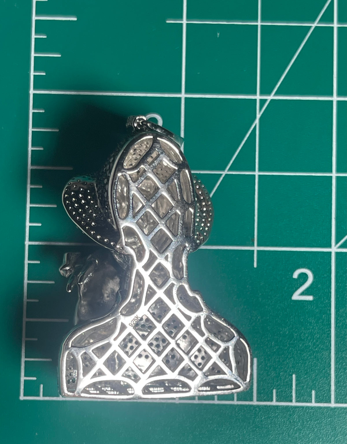 Pendant with Nail Hands and Hat