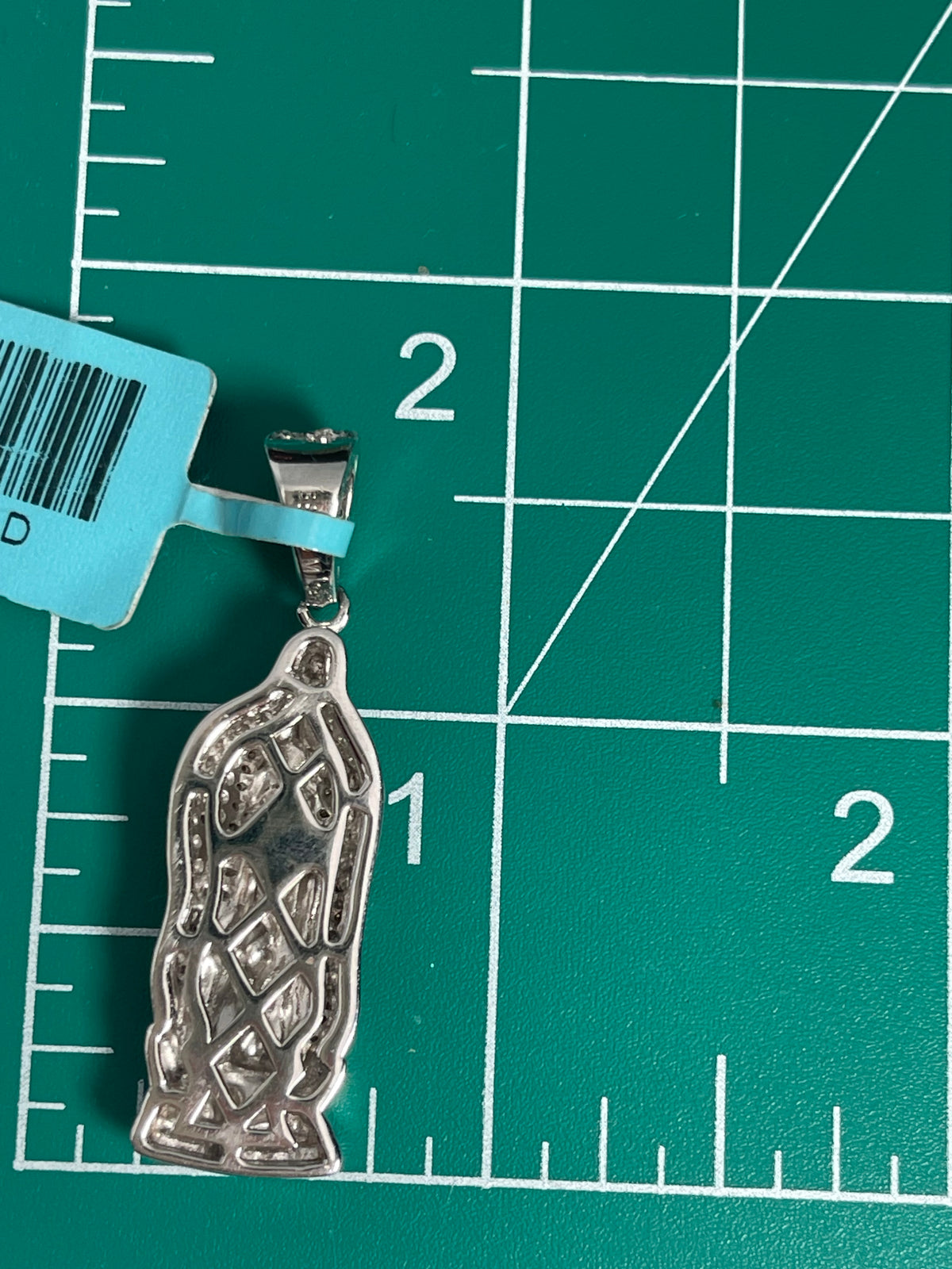 Moissanite Guadalupe Pendant