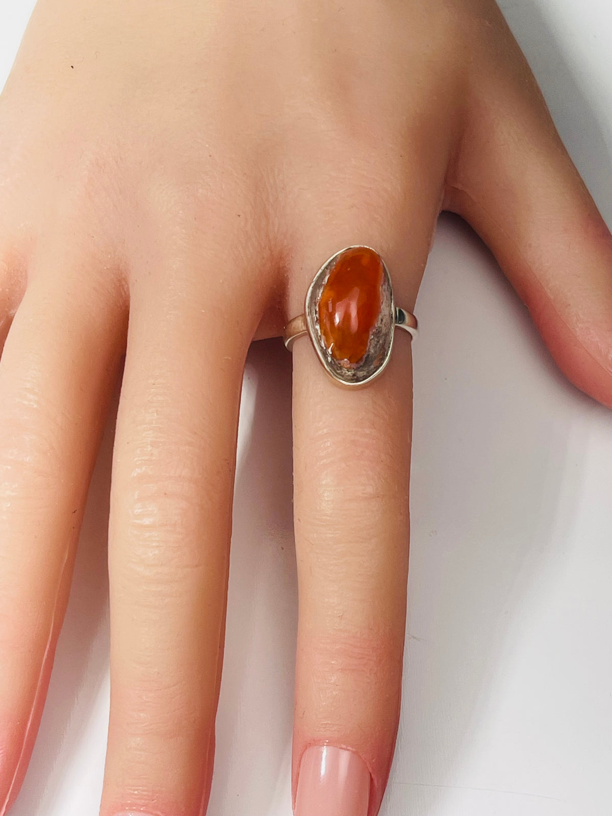 Mexican Opal Ring