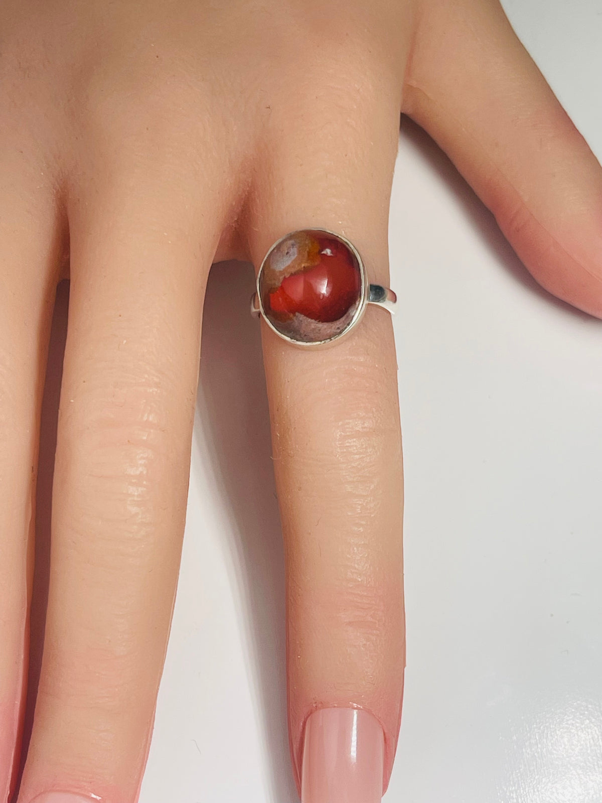 Mexican Opal Ring