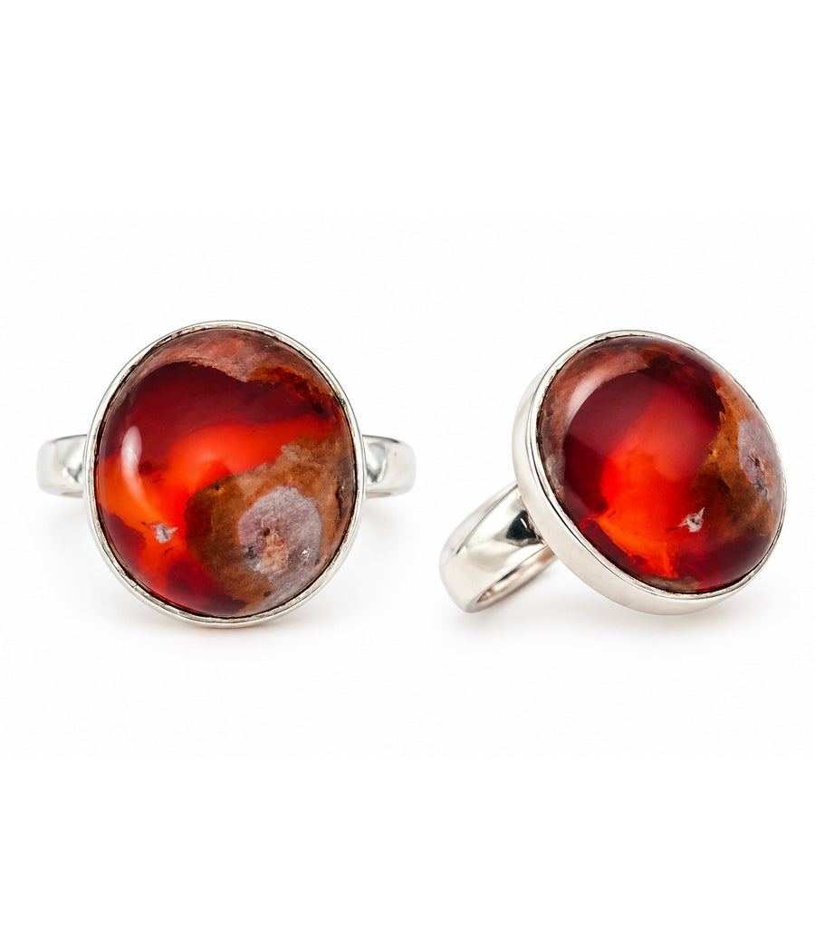 Mexican Opal Ring