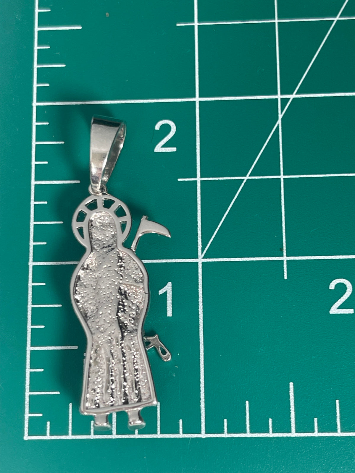 Dainty Santa Muerte Pendant