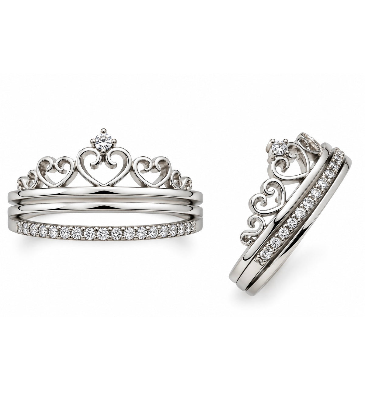 Crown Princess Ring Set