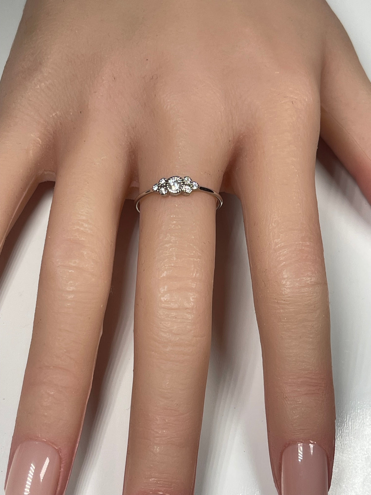 Dainty Victorian Sterling Silver Ring