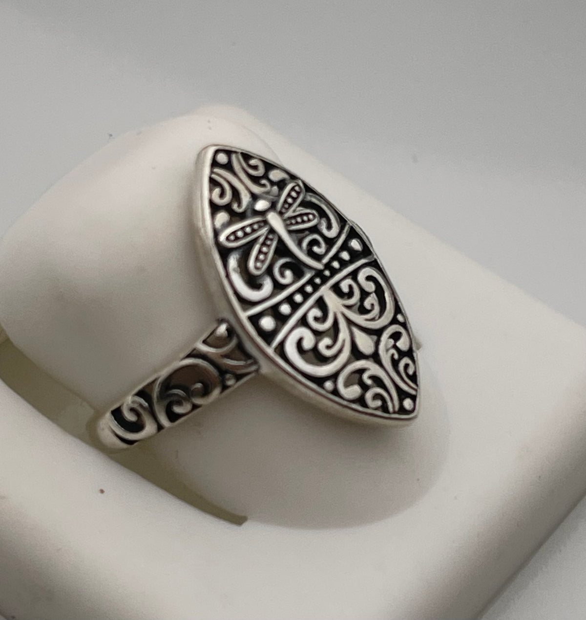 Dragonfly Filigree Ring