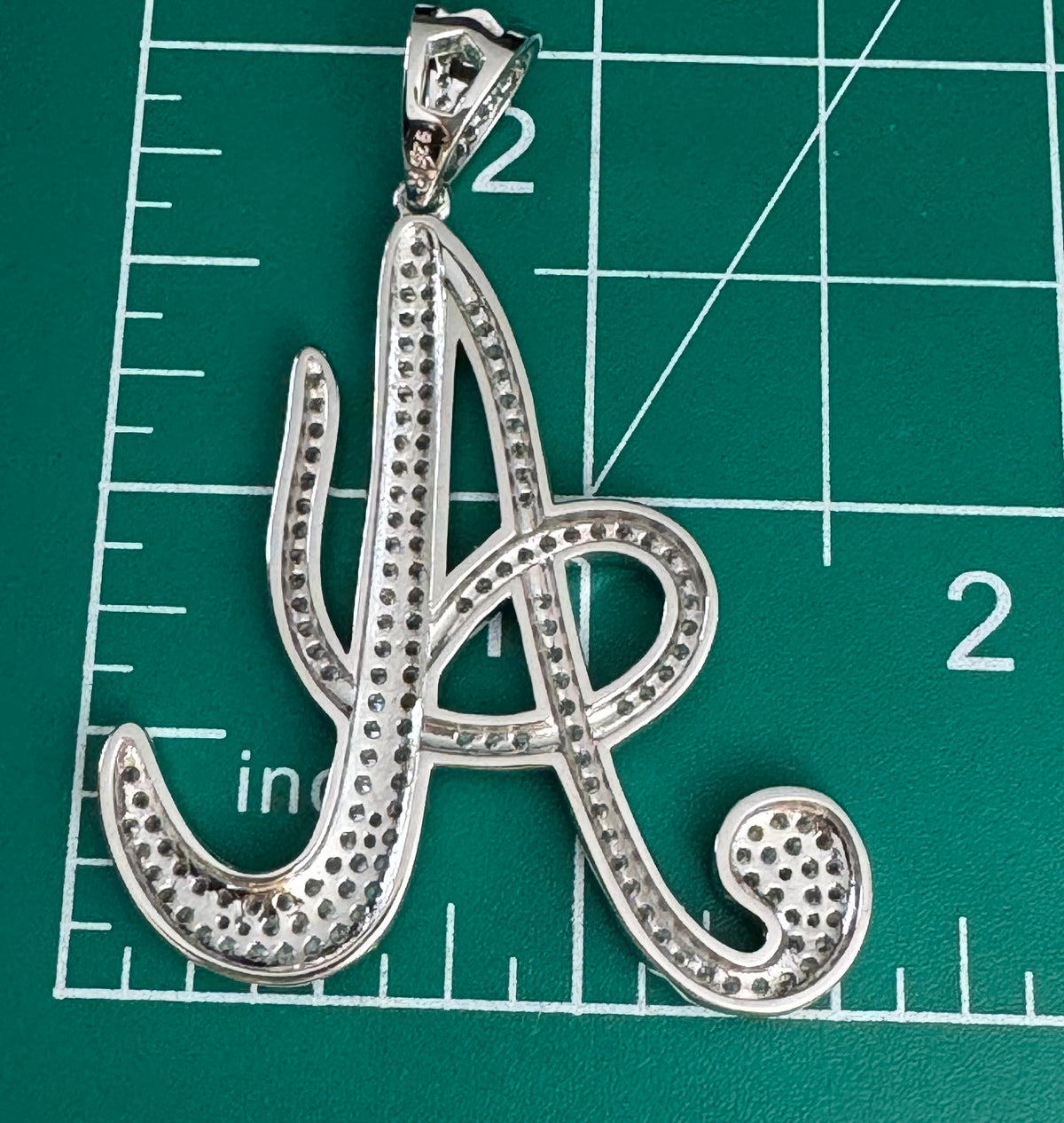 Letter A Pendant