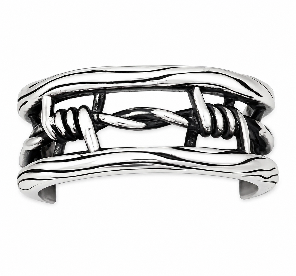 Size 10 Barbed Wire Ring