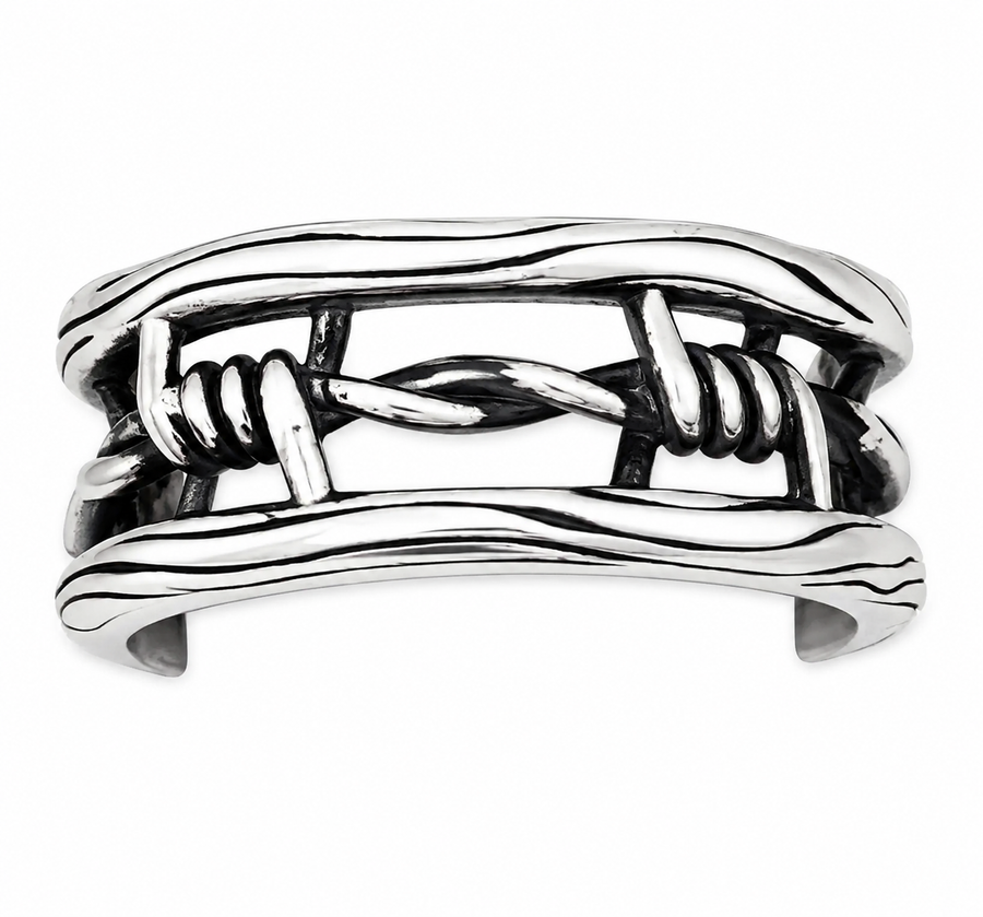 Size 10 Barbed Wire Ring