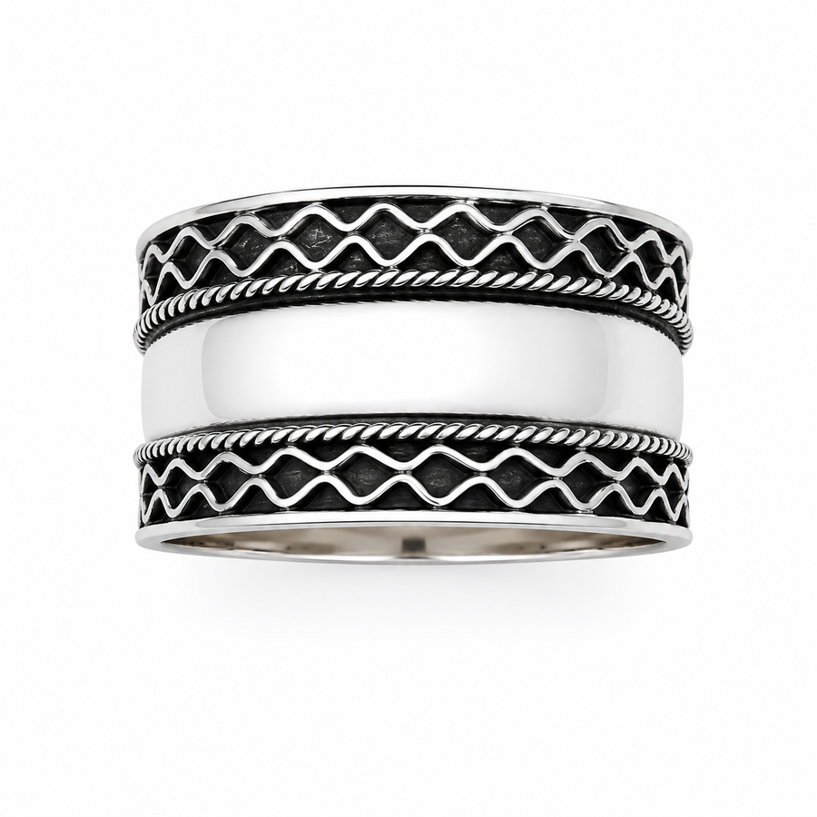 Boho Cigar Ring