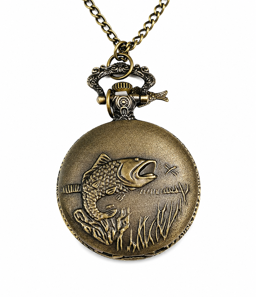 Fish Pocket Watch