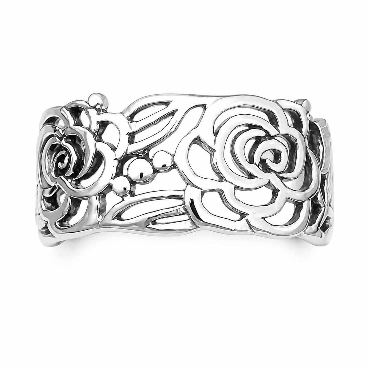 Flower Filigrie Band Ring
