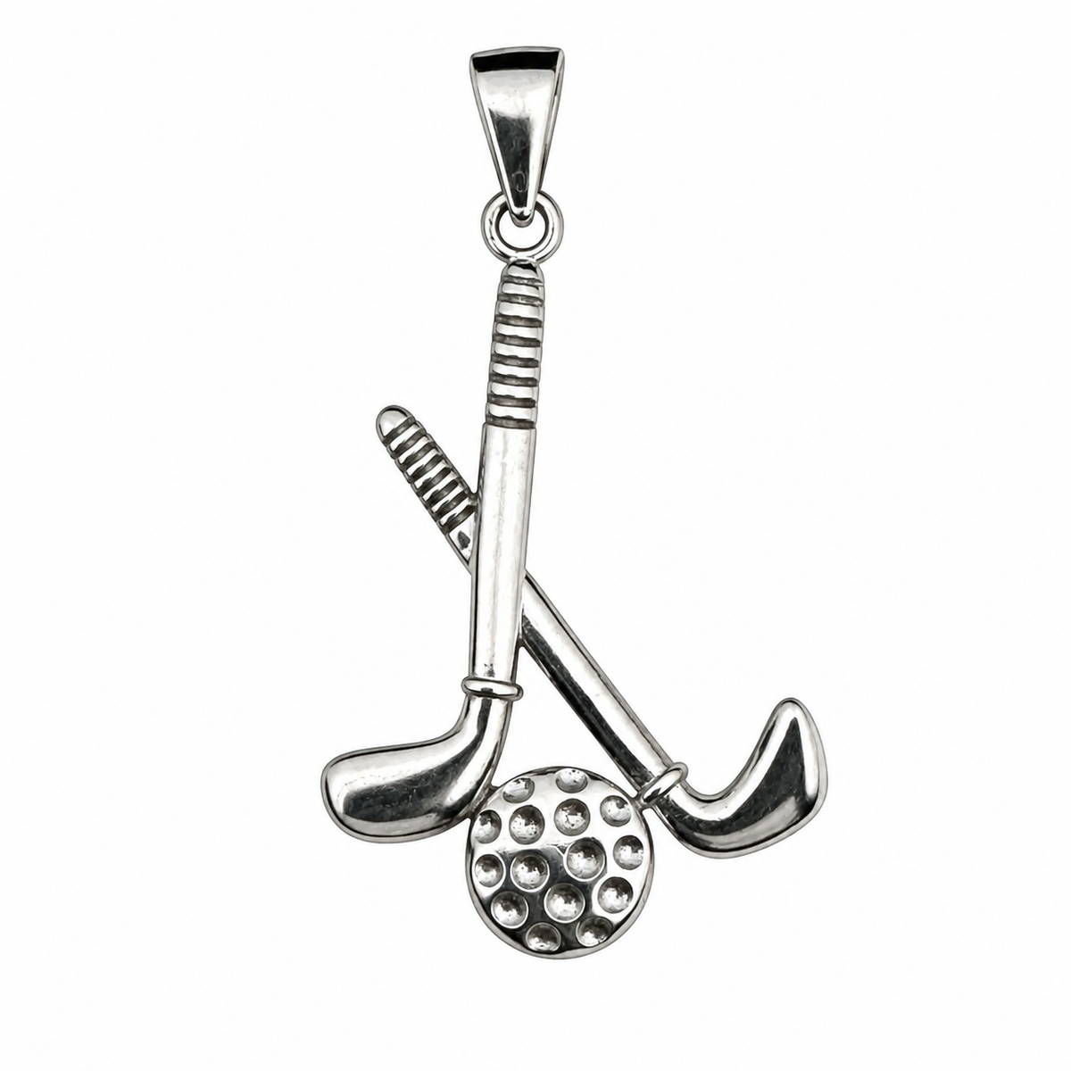 Sterling silver golf pendant
