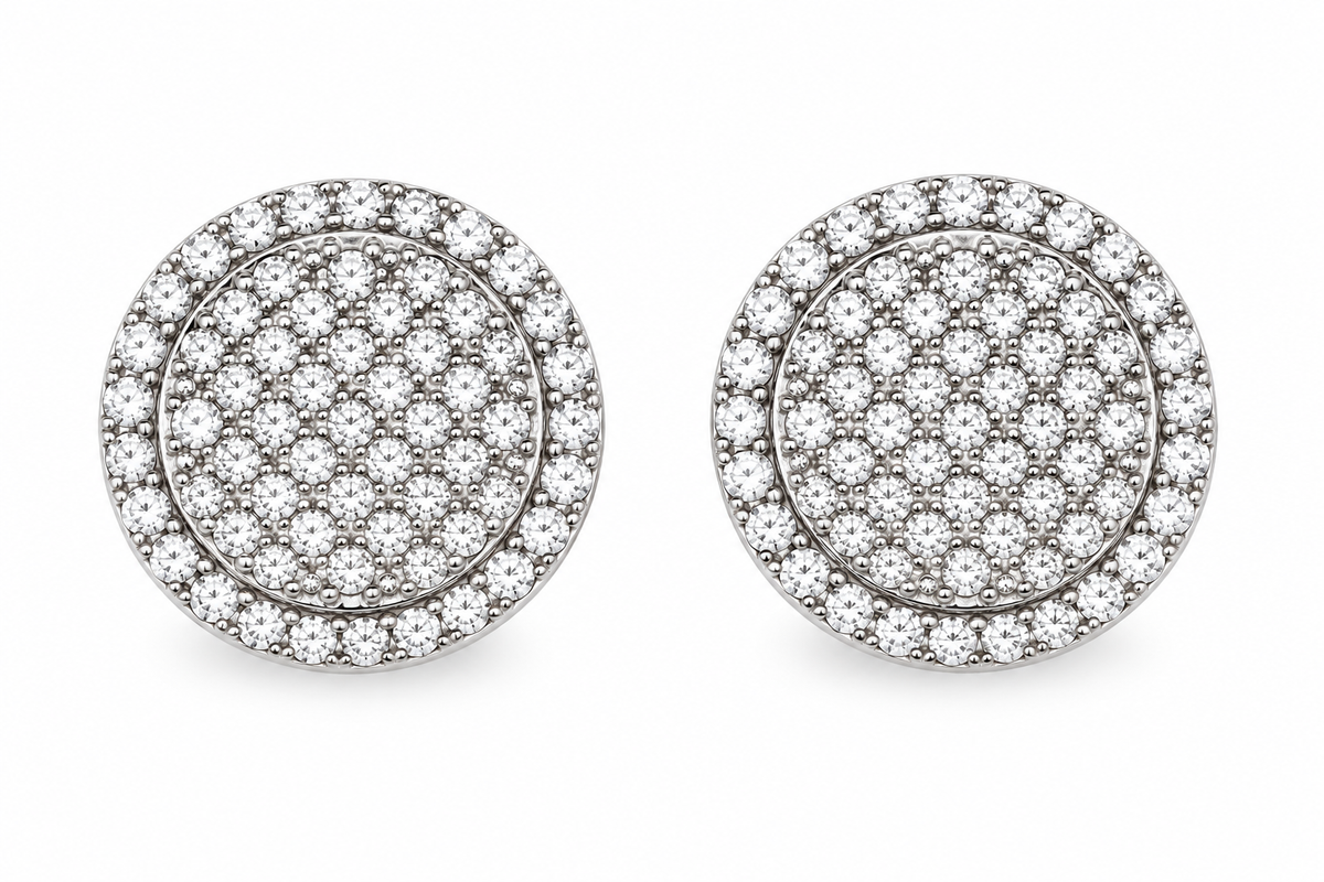 Moissanite Stud Earrings