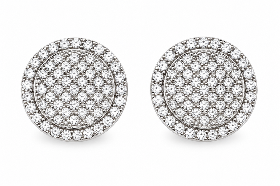 Moissanite Stud Earrings
