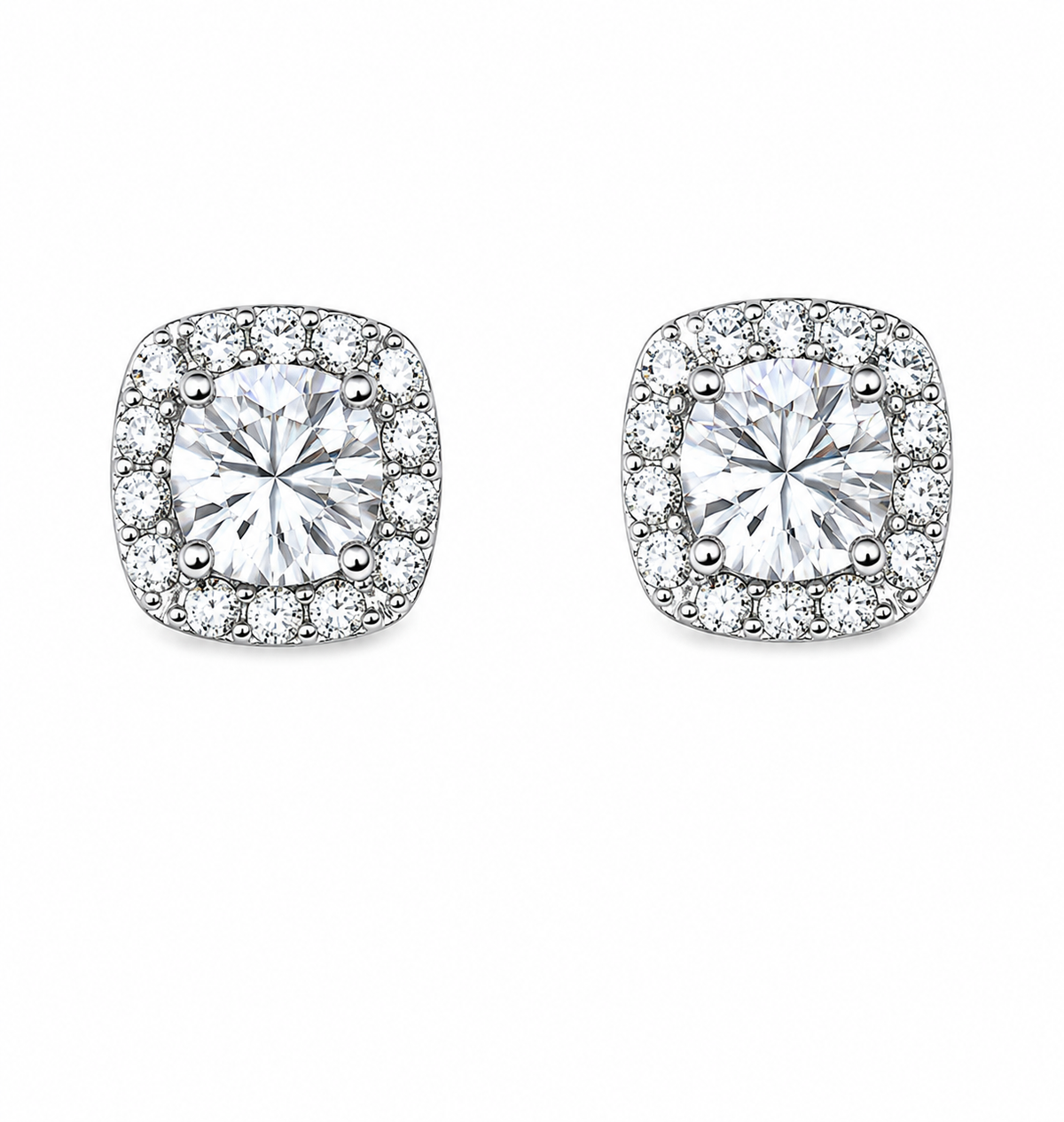 Moissanite Stud Earrings