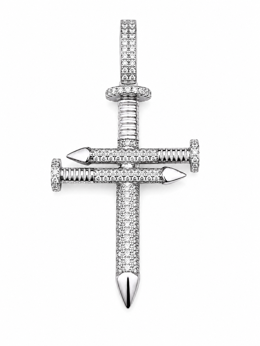 Nail Cross Pendant