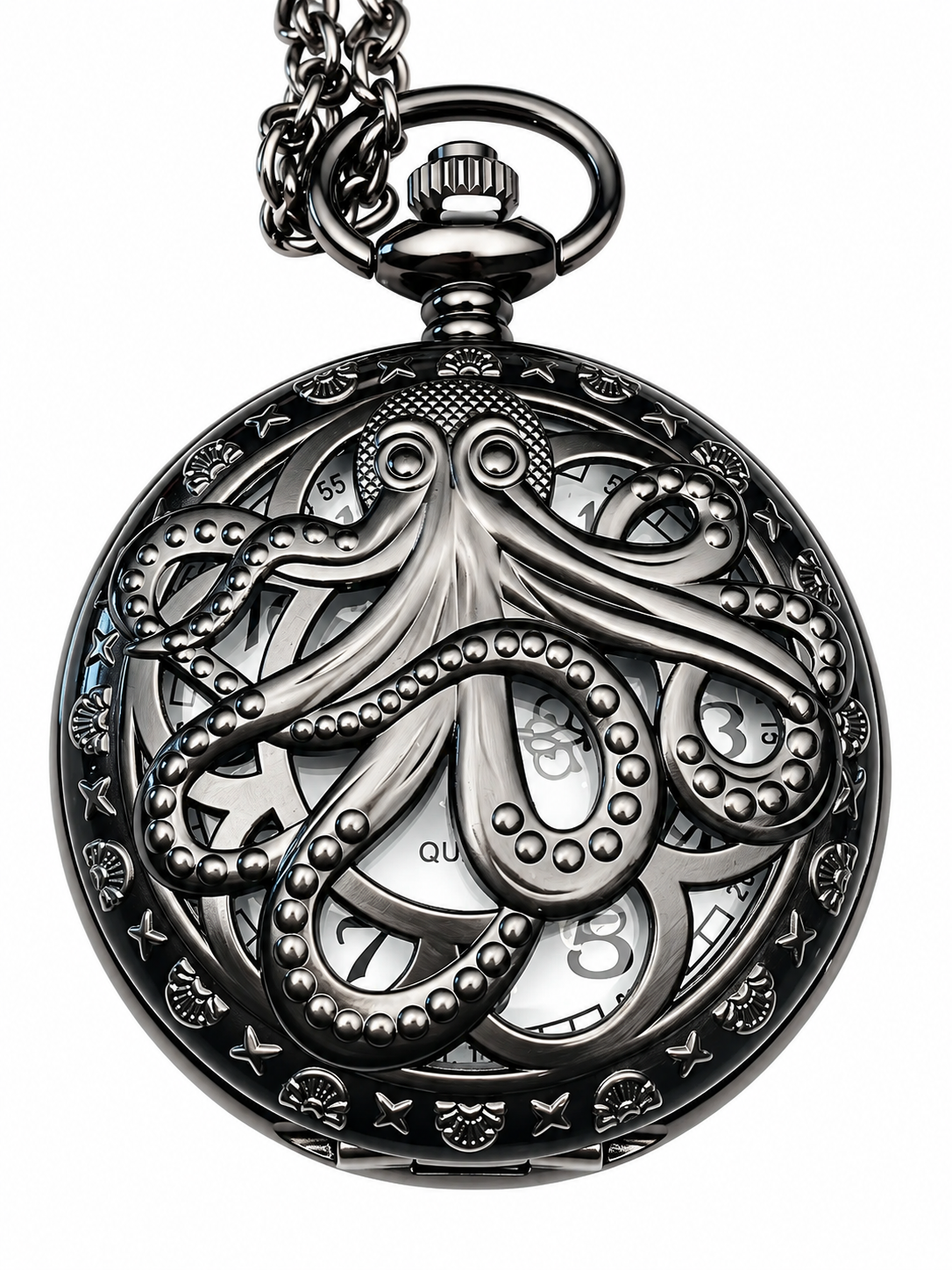 Steampunk Octopus Pocket Watch