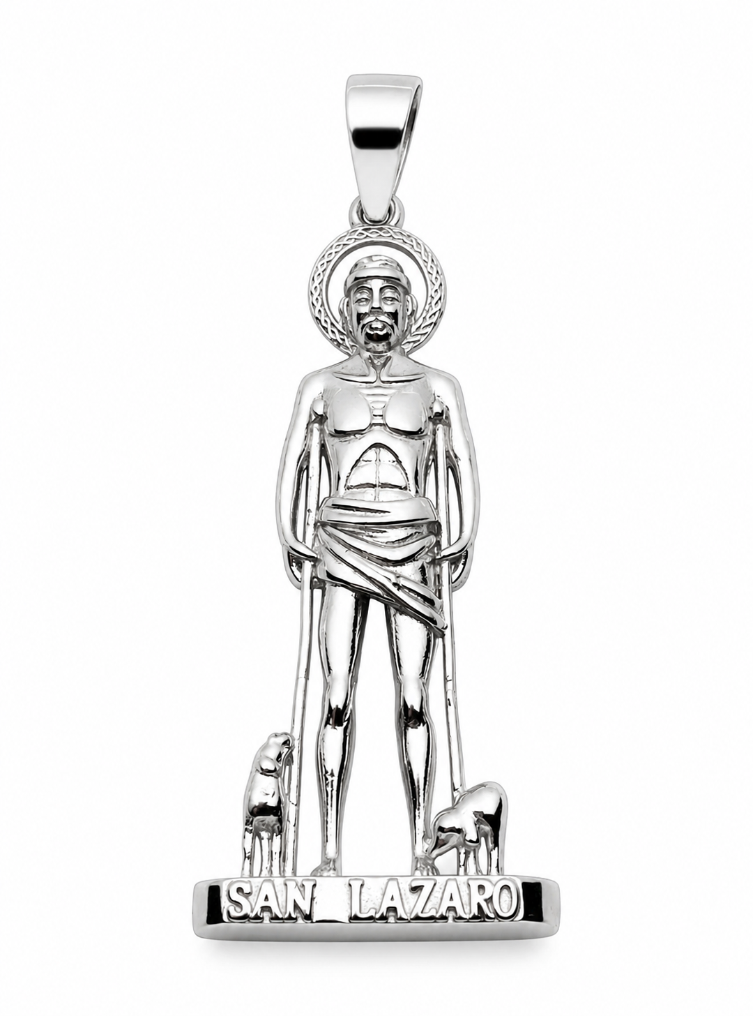 Saint Lazarus San Lazaro Pendant