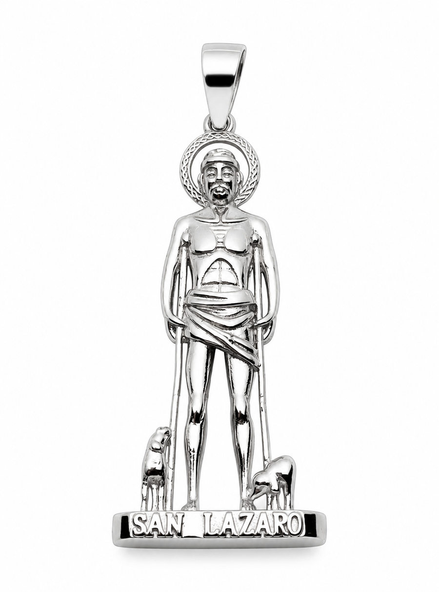 Saint Lazarus San Lazaro Pendant