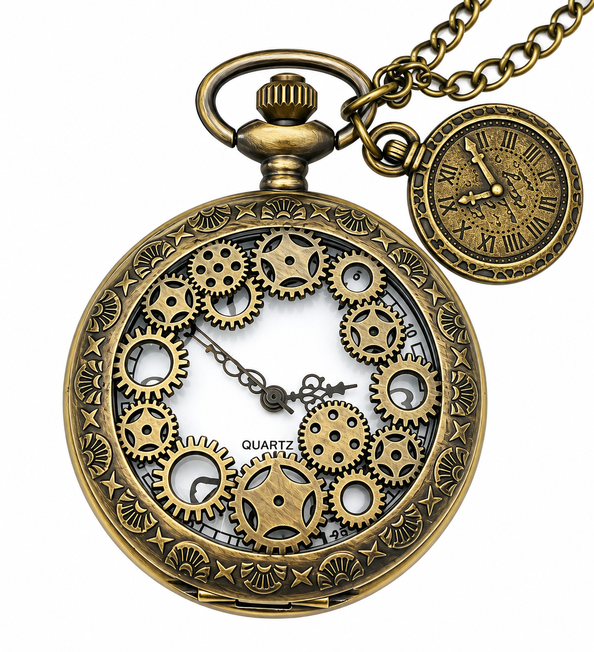 Steampunk Gear Pocket Watch