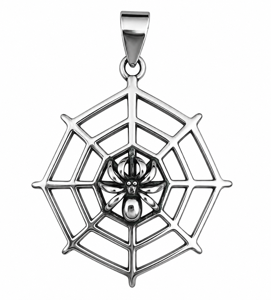 Spiderweb Pendant